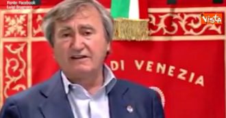 Copertina di Coronavirus, il sindaco di Venezia Brugnaro: “Aprite tutto, siamo stanchi di stare a casa”. E sui decessi: “Speriamo non sia tutto un bluff”
