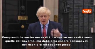 Copertina di Coronavirus, Boris Johnson: “Dobbiamo essere consapevoli del rischio di un secondo picco. Sarebbe un disastro per la nostra economia”