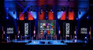 Copertina di Concerto Primo Maggio 2020 con Vasco Rossi, Gianna Nannini e Zucchero: uno show diverso, senza piazza (ma con live veri)