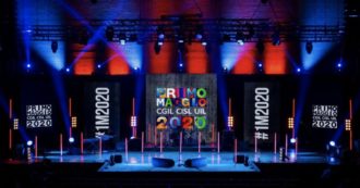 Copertina di Concerto Primo Maggio 2020 con Vasco Rossi, Gianna Nannini e Zucchero: uno show diverso, senza piazza (ma con live veri)