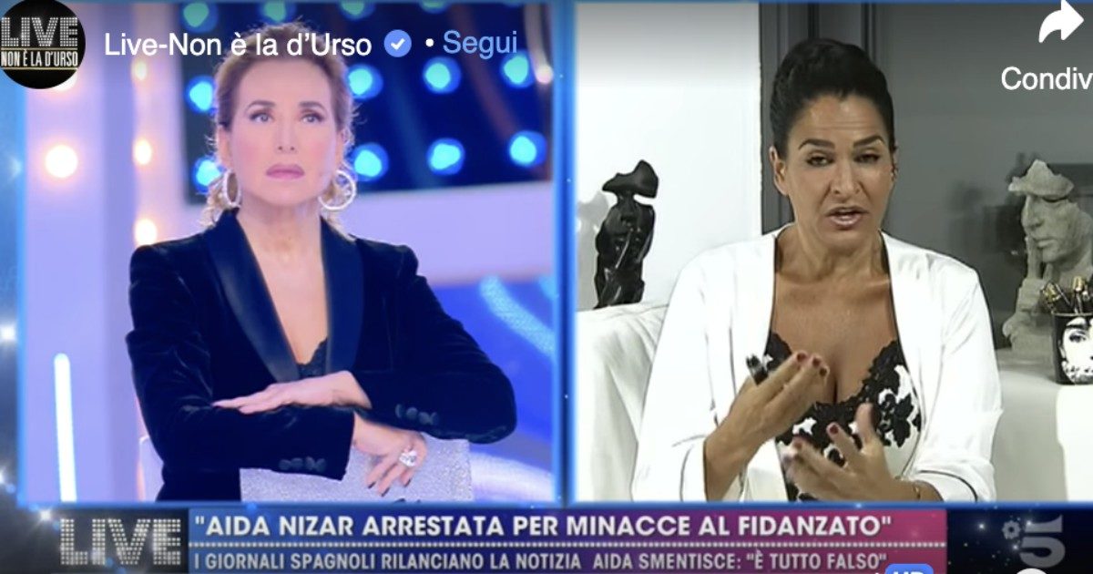 Live Non è la D’Urso, Aida Nizar in lacrime dopo l’arresto per aver minacciato con il coltello il fidanzato: “Ecco come sono andate le cose”