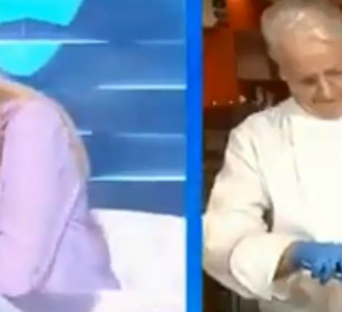 Domenica In, Mara Venier ghiaccia Iginio Massari: propone una crostata con il pollo