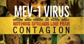 Copertina di Contagion, il primo maggio su Canale 5 il film che aveva “previsto” il coronavirus