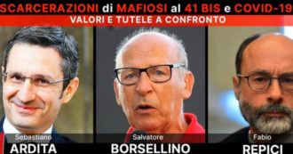 Copertina di Boss scarcerati, cedimento dello Stato? Il dibattito delle Agende Rosse con Borsellino, il magistrato Ardita e l’avvocato Repici. La diretta