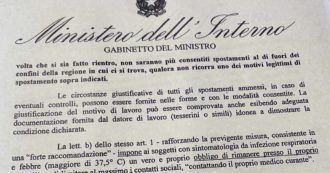 La circolare del Viminale ai prefetti: “Equilibrio tra applicazione delle norme e benessere dei cittadini”