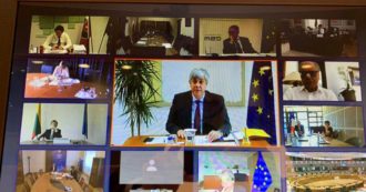 Copertina di Ue, sul Mes intesa politica: no Troika, ma pochi soldi