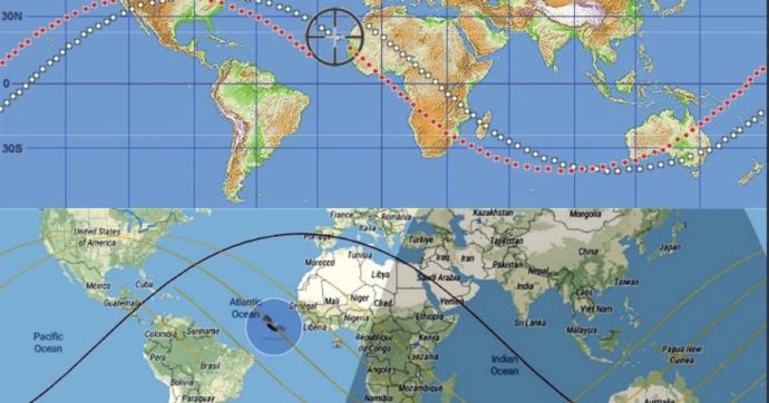 Frammento di razzo cinese in caduta sulla Terra: si ...