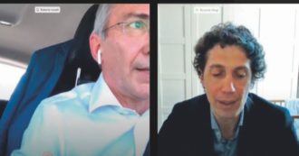 Copertina di Dall’auto al terrazzo, l’onorevole Fantozzi collegato da remoto