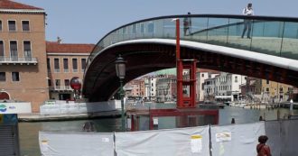 Copertina di Venezia, Brugnaro avvia un’azione di risarcimento nei confronti di chi ha pensato e realizzato l’ovovia sul Ponte di Calatrava
