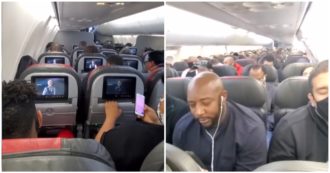 Coronavirus, i posti sull’aereo sono quasi tutti occupati. La passeggera: “Mi sento in pericolo”