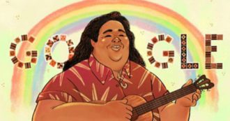 Copertina di Doodle di Google, oggi è dedicato a Israel Kaʻanoʻi Kamakawiwo’ole: ecco chi è