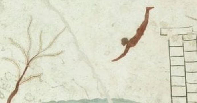 Copertina di Il suicidio del Tuffatore di Paestum nel romanzo del filologo “scugnizzo”