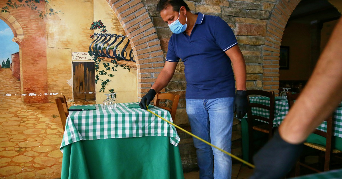 Varato il decreto Ristori a ristoranti e palestre rimborsi pari al 200