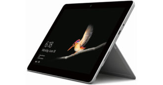 Copertina di Microsoft Surface Go, tablet da 10 pollici su Amazon con sconto di 110 euro