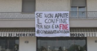 Copertina di Mobilità tra Regioni, i commercianti di Castelvetro Piacentino protestano: “Se non riaprono subito i confini, noi chiudiamo”