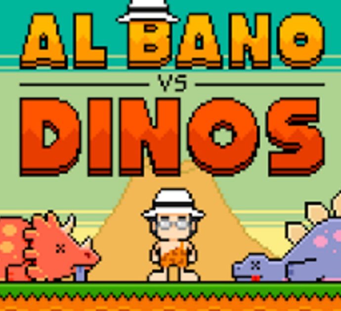 Al Bano contro i dinosauri: dopo la gaffe, il cantante diventa il protagonista di un videogioco virale
