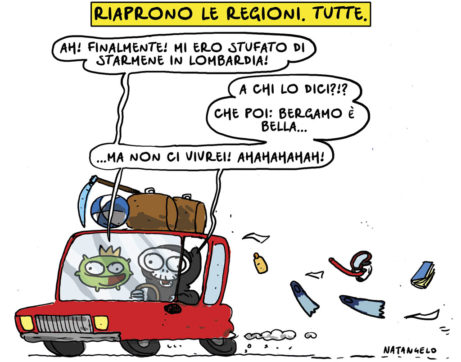 Copertina di La vignetta di Natangelo