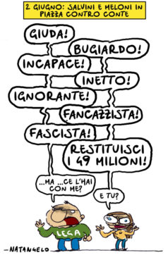 Copertina di La vignetta di Natangelo