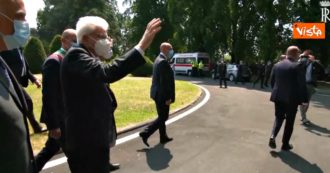 Copertina di 2 giugno, applausi per Mattarella in visita a Codogno. Il capo dello Stato: “Grazie per la vostra serietà nell’affrontare la zona rossa”