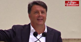 Copertina di Ponte sullo Stretto, Renzi: “Stessa proposta di Berlusconi di 25 anni fa? Non mi interessa”. E rilancia le riforme bocciate dal referendum