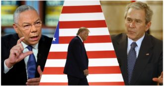 Copertina di Elezioni Usa, da Bush a Romney: anche parte dei Repubblicani scarica Trump. Powell: “Voterò Biden, il tycoon è un pericolo”