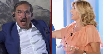 Copertina di La Russa perde le staffe e se la prende con Myrta Merlino: “Non mi dai la parola e mi tratti male. Sarò scomodo allora. Se vuoi me ne vado”