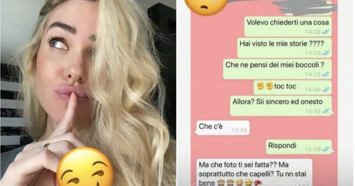 Ilary Blasi cambia look, chiede il parere di Francesco Totti e poi pubblica i loro messaggi privati