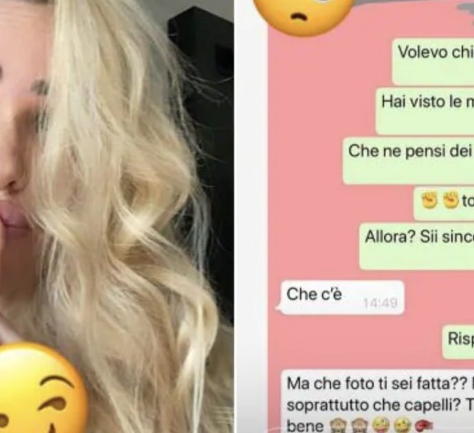 Ilary Blasi cambia look, chiede il parere di Francesco Totti e poi pubblica i loro messaggi privati