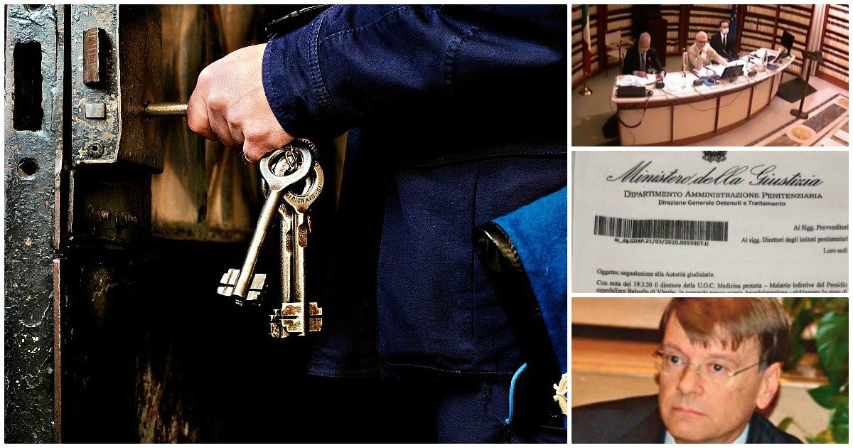 Carceri, il medico all’Antimafia: “L’elenco delle patologie per le scarcerazioni nella circolare del Dap? Mi è stato chiesto dal dg Romano”. La mail del dirigente: “Dal ministero vogliono approfondire”