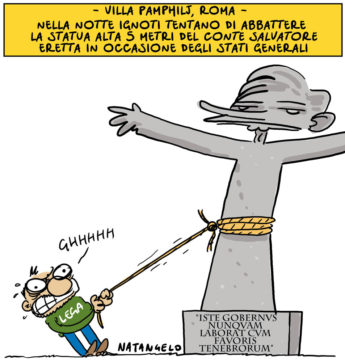 Copertina di La vignetta di Natangelo