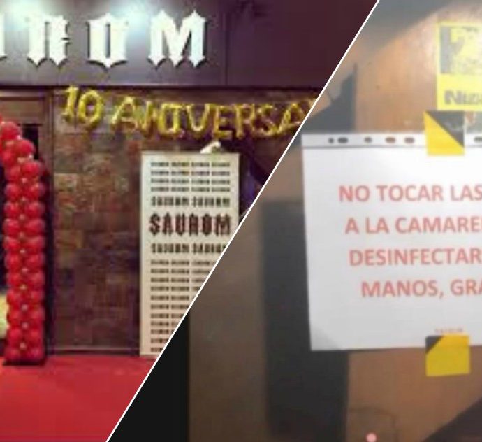 “Vietato toccare le te**e della cameriera senza disinfettare le mani”: questo cartello appeso in un bar scatena le polemiche. “È sessista”