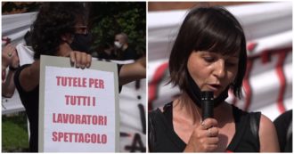 Copertina di Milano, i lavoratori dello spettacolo contestano il ministro Franceschini: “È una falsa ripartenza, molti di noi non potranno tornare in scena”