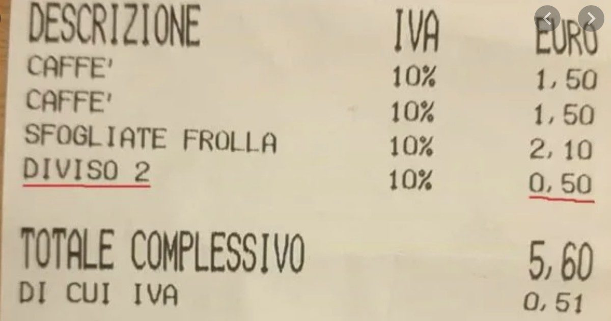 Napoli, 50 centesimi in più per tagliare la sfogliatella a metà: scoppia la polemica, “fermiamo queste pazzie”