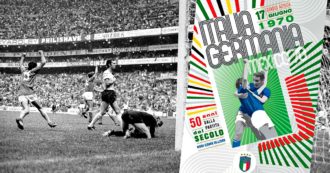 Copertina di Italia-Germania 4-3, a 50 anni dalla partita del secolo la Figc celebra l’epica di quei 120 minuti