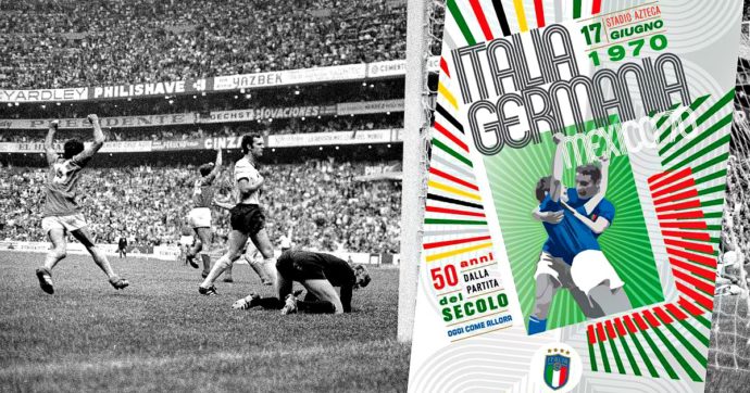Italia-Germania 4-3, a 50 anni dalla partita del secolo la Figc celebra l’epica di quei 120 minuti
