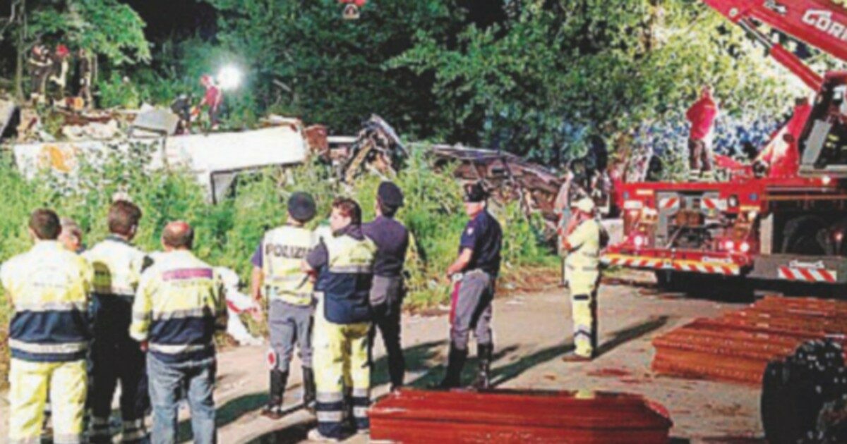 strage di avellino le motivazioni della condanna di castellucci gravi carenze organizzative