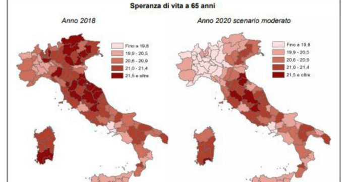 Coronavirus, Istat: “Se a fine anno rialza la testa, a Bergamo e Cremona la speranza di vita degli over 65 torna ai livelli di 20 anni fa”