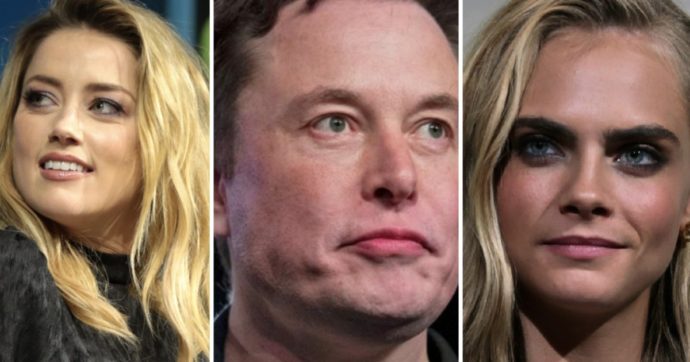 Johnny Depp, “Amber Heard aveva una relazione a tre con Elon Musk e Cara Delevigne”