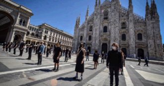 Copertina di Milano, “Io lavoro con la musica”: il flashmob per il settore dello spettacolo. In piazza anche Diodato, Levante, Ghemon e Manuel Agnelli