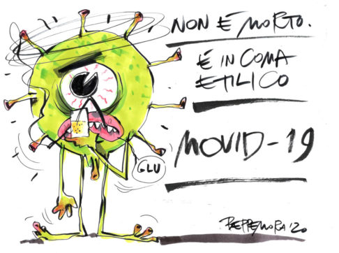 Copertina di La vignetta di Mora