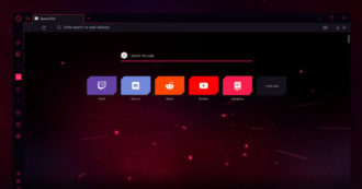 Copertina di Opera GX, il browser dedicato ai gamer integra anche WhatsApp, Telegram, Messenger e Discord