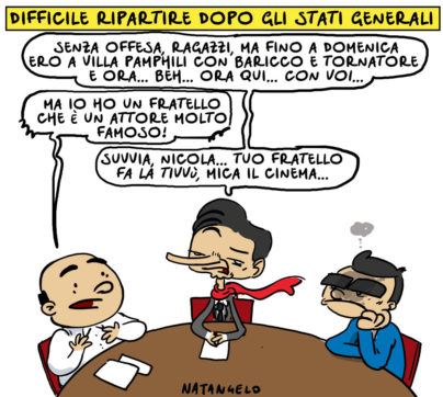 Copertina di La vignetta di Natangelo