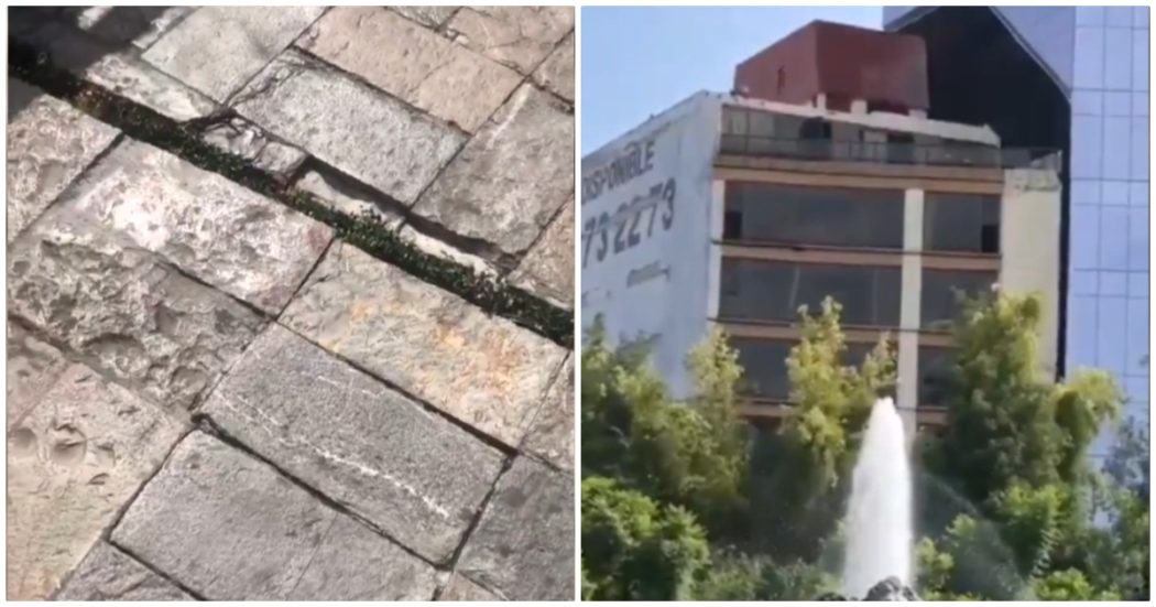 Messico, terremoto di magnitudo 7.1: i palazzi oscillano e le strade sembrano aprirsi. Il video