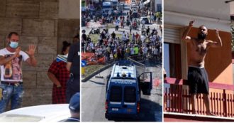 Mondragone, proteste e tensioni nella zona rossa: esercito in strada. Scontri tra italiani e bulgari: lanci di sedie e finestrini sfondati
