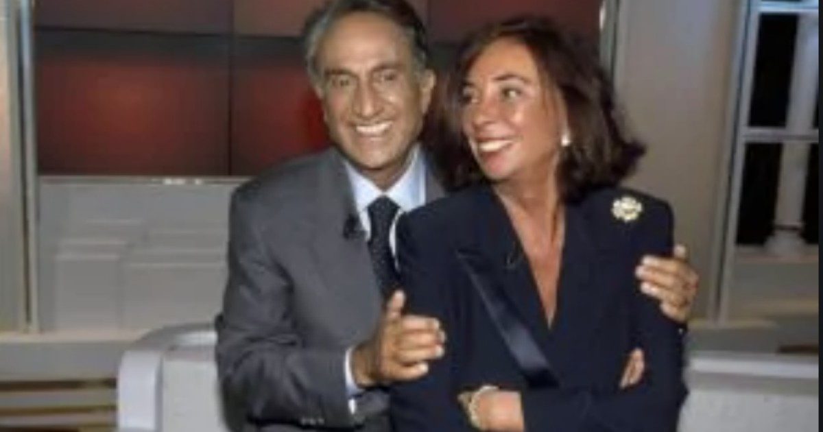 Emilio Fede e la moglie Diana De Feo: “Ci chiamiamo dieci volte al giorno. Non dormiamo insieme, ma la notte sogno di tenerla per mano”