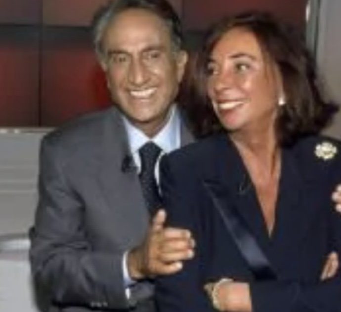 Emilio Fede e la moglie Diana De Feo: “Ci chiamiamo dieci volte al giorno. Non dormiamo insieme, ma la notte sogno di tenerla per mano”