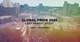 Copertina di Global Pride 2020, maratona online con interventi da tutto il mondo a 50 anni dalla prima manifestazione Lgbt. Segui la diretta