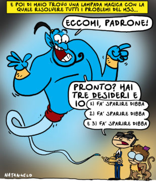 Copertina di La vignetta di Natangelo