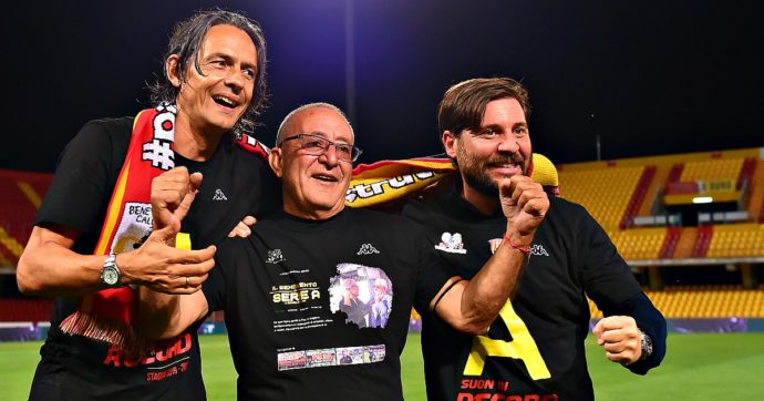 Benevento promosso in Serie A, Pippo Inzaghi centra l’obiettivo con 7 turni d’anticipo: record