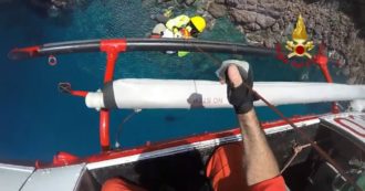 Nuoro, escursionista bloccato su una parete rocciosa: lo spettacolare salvataggio dei vigili del fuoco